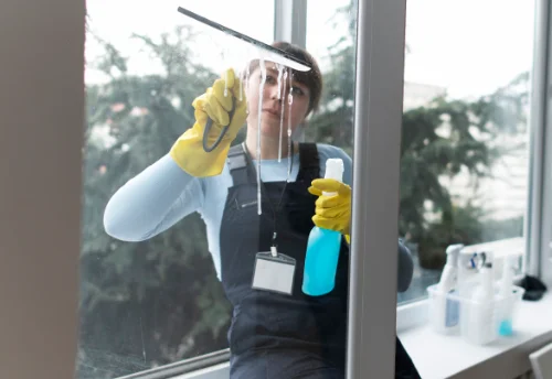 Nettoyage de vitres intérieures et extérieures à Lacroix-Barrez